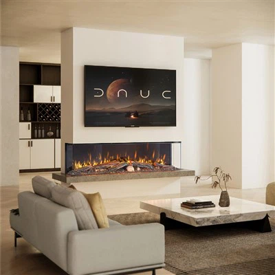 ไอเดียเตาผิงไฟฟ้า 3 ด้าน